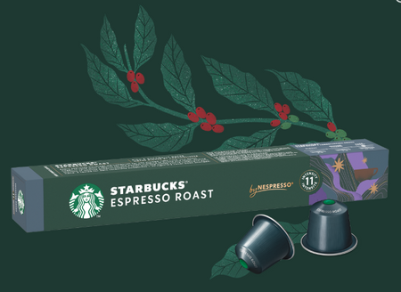 STARBUCK DARK ROAST Nespresso kapsułki10 szt.