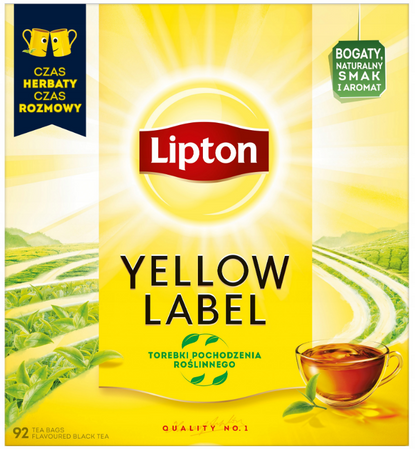 LIPTON herbata op 92 szt