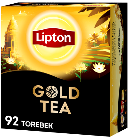 Lipton Gold Tea czarna herbata 92 torebki