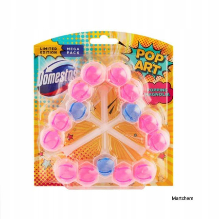 Domestos Popping Magnolia ZAWIESZKA DO WC 3x55g