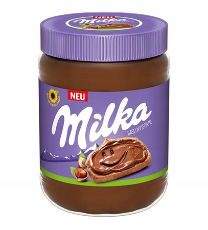 Milka Krem Czekoladowo-Orzechowy 350g Haselnusscreme z Niemiec