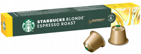 STARBUCKS BLONDE ESPRESSO Nespresso kapsułki 10szt