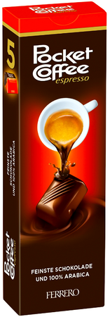 Ferrero Pocket Coffee - Czekoladki z Espresso 62,5g