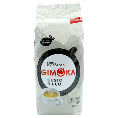 GIMOKA GUSTO RICCO  kawa ziarnista 1kg