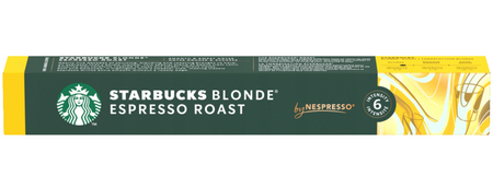 STARBUCKS BLONDE ESPRESSO Nespresso kapsułki 10szt