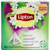 Lipton Herbata Zielona Jaśminowa 20 sztuk piramidek