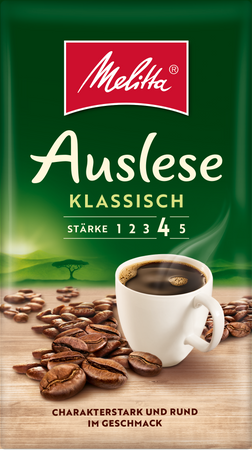 Melitta Auslese Klassisch mielona 500g ciemnoziel.