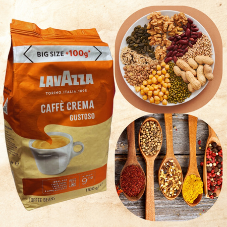 Kawa ziarnista mieszana Lavazza Caffè Crema Gustoso 1000 g