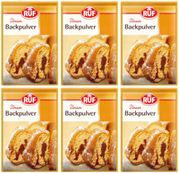 Ruf Proszek do pieczenia 6 x 15 g z Niemiec