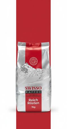 Swisso Kaffee Reich Rosten 1kg Kawa ziarnista  100% Arabica