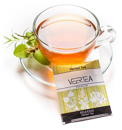 Veertea BUKIET ZIÓŁ Herbal herbatka relaksująca Tea 100szt