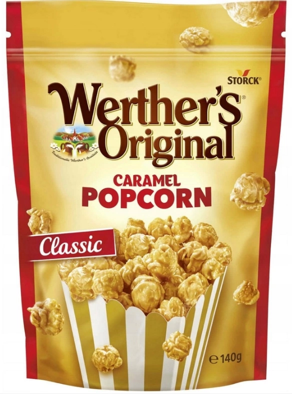 popcorn Werther's Original Popcorn Karmelowy Karmel z Solą 140g