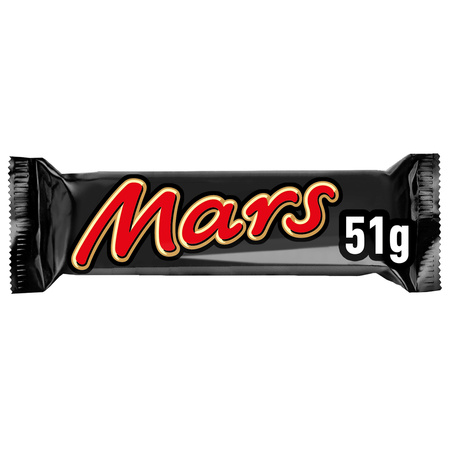 MARS Baton Z Nadzieniem Nugatowo - Karmelowym - 51g