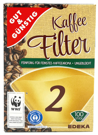 G&G KAFFEE FILTER 2 FILTRY op.100szt