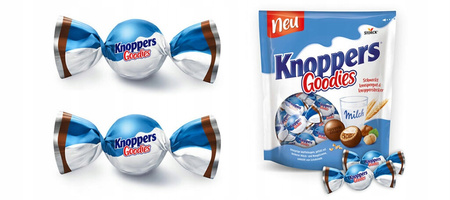 STORCK KNOPPERS GOODIES KULKI WAFLOWE WAFLE 180G 23SZT