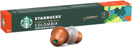 STARBUCKS COLOMBIA Nespresso kapsułki 10 szt.