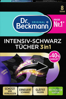 Dr.Beckman Intensiv-Schwartz Tucher 8 sztuk