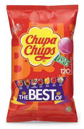 Lizak Chupa Chups the Best of - Truskawa Wiśnia Cola  inne 120 szt
