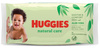 HUGGIES BABY NATURAL chusteczki nawilżane z aloesem opakowanie 56szt