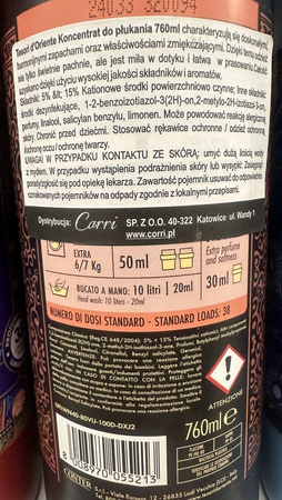 Tesori D`Orientale Hammam 38/760 mililitrów
