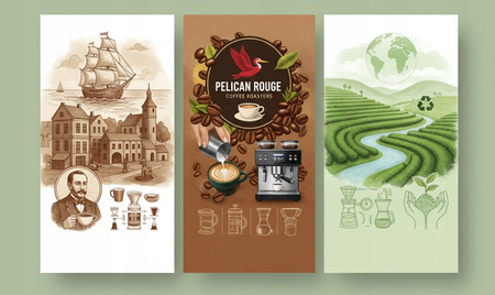Kawa ziarnista Pelican Rouge FLEUVE 1kg ŚWIEŻA MOCNA