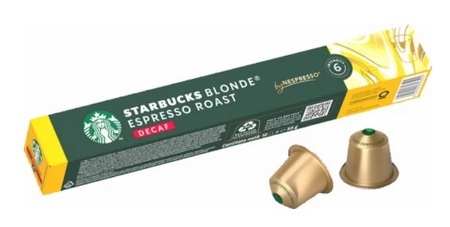 STRABUCKS BLONDE DECAF Nespresso kapsułki 10 szt. bezkofeinowe