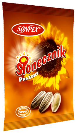 Sonpex Słonecznik Prażony Niesolony 150g