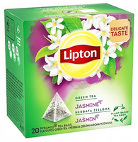 Lipton Herbata Zielona Jaśminowa 20 sztuk piramidek