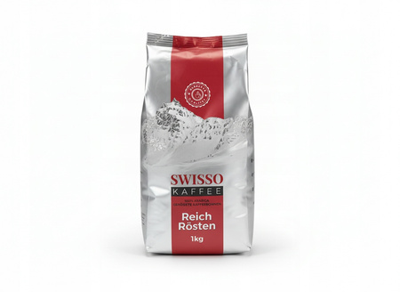 Swisso Kaffee Reich Rosten 1kg Kawa ziarnista  100% Arabica