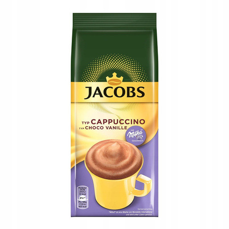 Jacobs Milka VANILLE cappucino 500G.