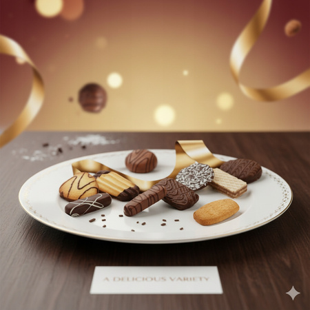Ciastka Lambertz Exquisit 200g Mieszanka Ciastek