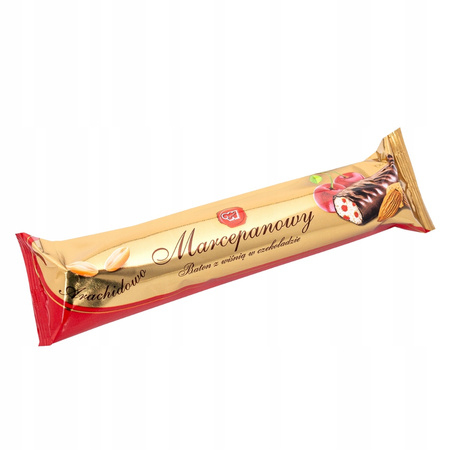 Baton Marcepanowy Wolność z Wiśniami w Czekoladzie 90g