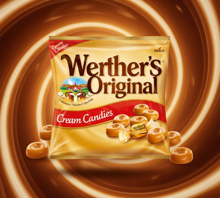 Werthers Original Cukierki Karmelowe Śmietankowe 135g