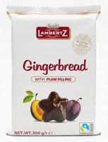 Pierniki w czekoladzie deserowej Lambertz 200 g Gwiazdy