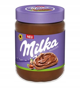 Milka Krem Czekoladowo-Orzechowy 350g Haselnusscreme z Niemiec