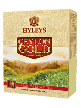 Hyleys Ceylon Gold czarna herbata 100 kopert