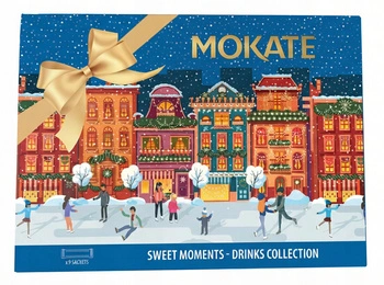 Mokate Cappuccino Zestaw Mix 3 Smaki Czekolada Orzech Lody 180g