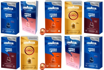 Zestaw kapsułek Lavazza do systemu Nespresso 10 x 10sztuk