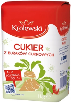 Cukier Królewski biały kryształ 1kg