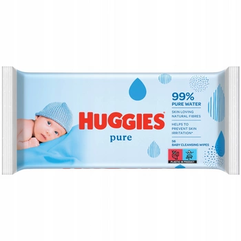 HUGGIES BABY chusteczki nawilżane op.56szt