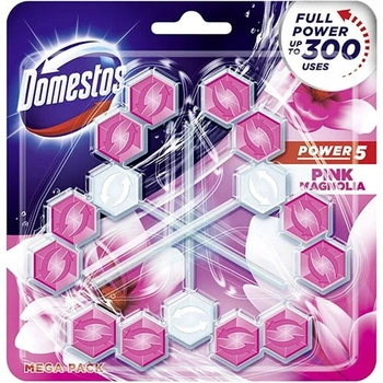 Domestos Pink Magnolia ZAWIESZKA DO WC ZAPAS 3x55g