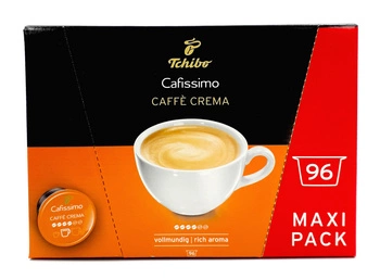 Tchibo Kawa Cafissimo Caffe Crema Vollmundig Rich Aroma 96 kapsułek