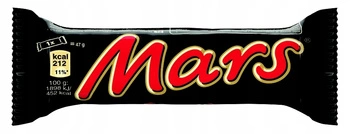 MARS Baton Z Nadzieniem Nugatowo - Karmelowym - 51g
